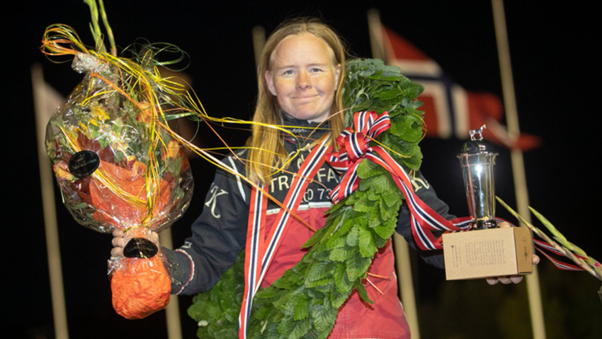 Kristine Kvasnes gjør historie